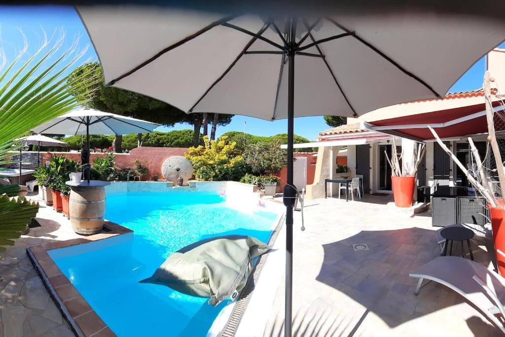 Hebergement Insolite Studio Grau Du Roi Mas Des Marines Piscine Le Grau-du-Roi Esterno foto